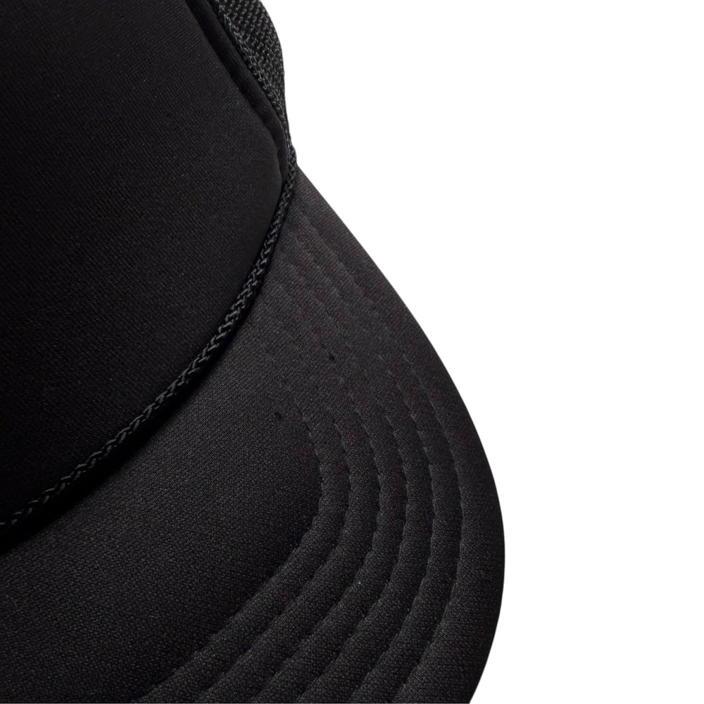AVIATOR NATION Trucker Hat Black Gold Lightning Bolt Women's OS Retro - Picture 2 of 9